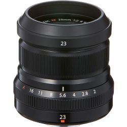 FUJIFILM XF 23mm f/2 R WR Lens (Black)