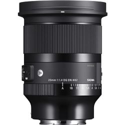 Sigma 20mm f/1.4 DG DN Art Lens for Sony E