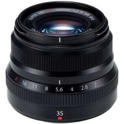 FUJIFILM XF 35mm f/2 R WR Lens (Black)