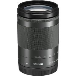 Canon EF-M 18-150mm f/3.5-6.3 IS STM Lens (Graphite)