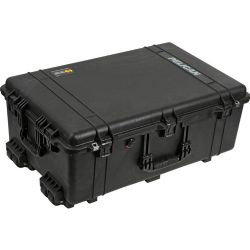 Pelican 1654 Waterproof 1650 Case with Dividers (Black)