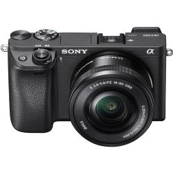 Sony Alpha a6300 Mirrorless Digital Camera with 16-50mm Lens