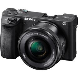 Sony Alpha a6500 Mirrorless Camera with 16-50mm and 55-210mm Lenses