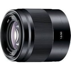 Sony E 50mm f/1.8 OSS Lens (Black)