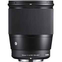 Sigma 16mm f/1.4 DC DN Contemporary Lens for Sony E