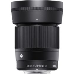 Sigma 30mm f/1.4 DC DN Contemporary Lens for Sony E