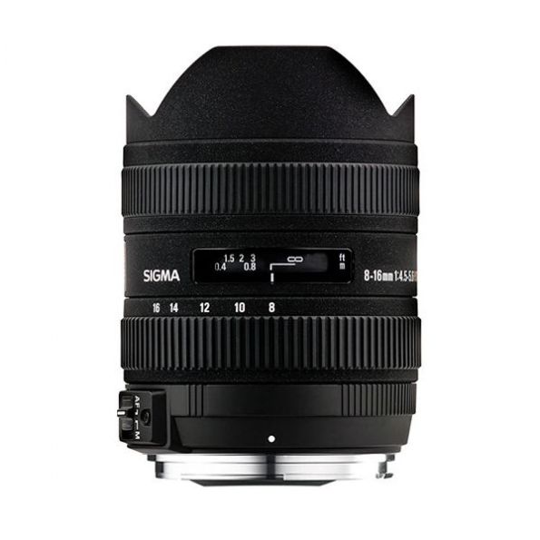 Sigma 8-16mm f/4.5-5.6 DC HSM Ultra-Wide Zoom Lens for Canon