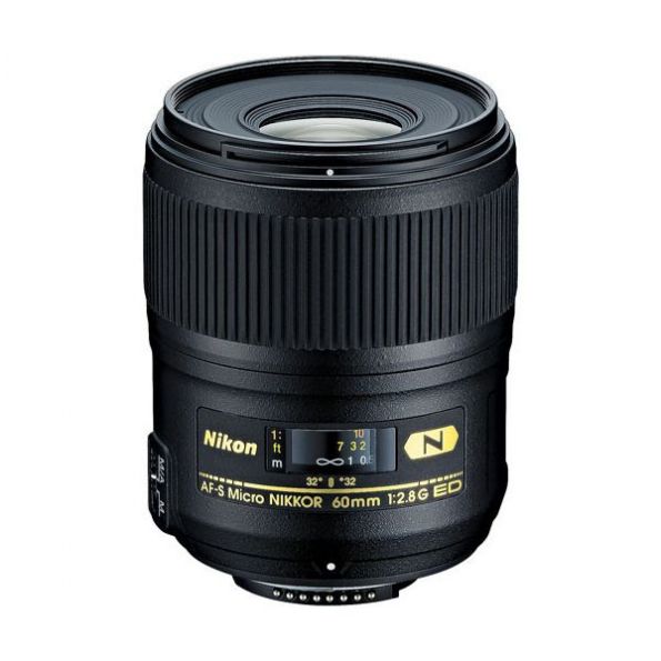 Nikon AF-S Micro-Nikkor 60mm f/2.8G ED Macro Autofocus Lens