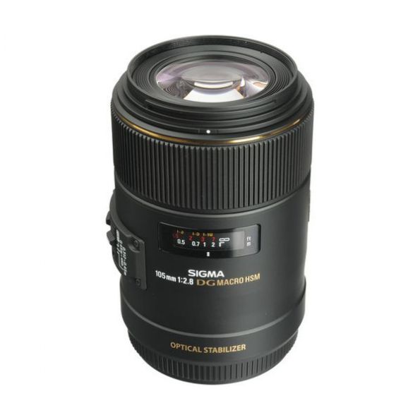 Sigma 105mm f/2.8 EX DG OS HSM Macro Lens for Nikon