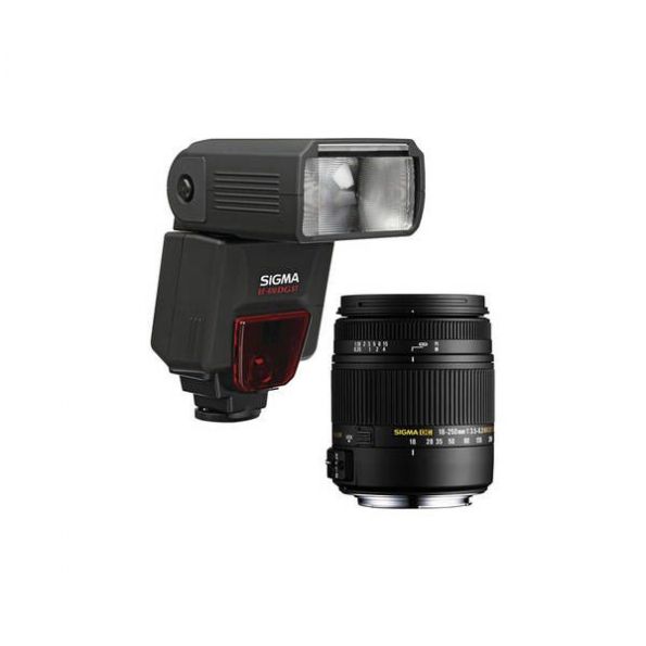 Sigma DC Flash Macro OS HSM Lens and EF610 DG Kit for Sony