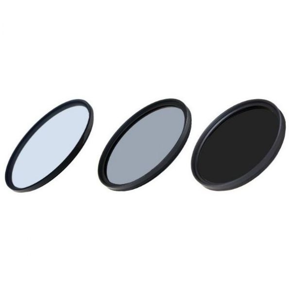 Precision 3 Piece Coated Filter Kit  (46mm)