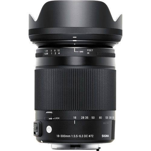Sigma 18-300mm f/3.5-6.3 DC MACRO HSM Contemporary Lens for Sony A